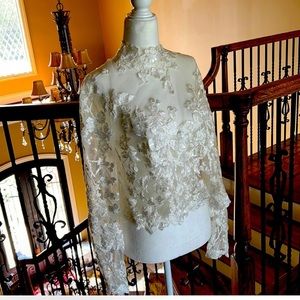 Jacket for wedding dress